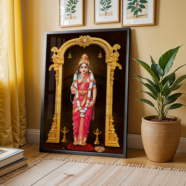 Divine Grace of Devi Kanya Kumari – 14 x 21 Inch